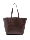 Brunello Cucinelli Bc Duo Leather Tote Bag In Brown