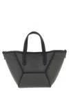 Brunello Cucinelli Precious Bc Duo Mini Bag In Grained Leather In Black