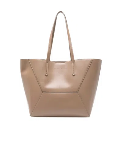 BRUNELLO CUCINELLI BC DUO PANELLED SHOULDER BAG