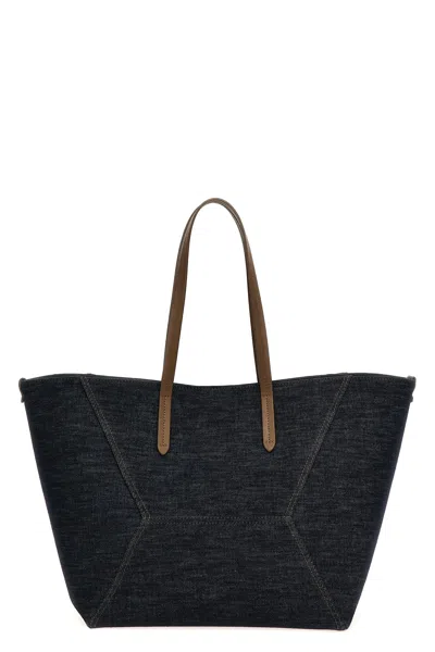 BRUNELLO CUCINELLI BRUNELLO CUCINELLI 'BC DUO' SHOPPING BAG