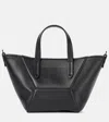 Brunello Cucinelli Bc Duo Small Leather Tote Bag In Black