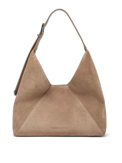 Brunello Cucinelli Bolsa Bandolera - Marrón