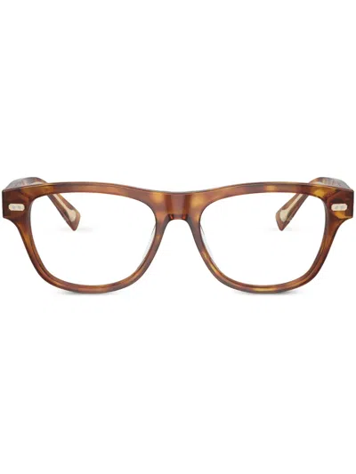 BRUNELLO CUCINELLI BC3005 RECTANGLE-FRAME GLASSES