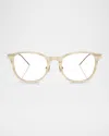 Brunello Cucinelli Bc3006 Pillow Square Blue Light Blocking Glasses