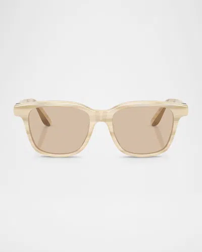 Brunello Cucinelli Bc3013 Square Acetate Sunglasses In Black