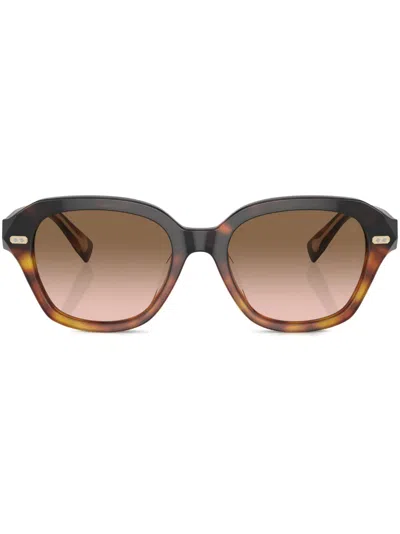 BRUNELLO CUCINELLI BC4004S ROUND-FRAME SUNGLASSES