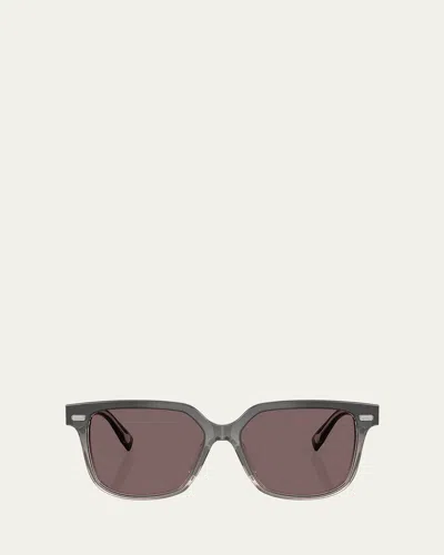 BRUNELLO CUCINELLI BC4010S SQUARE ACETATE SUNGLASSES