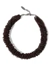 Brunello Cucinelli Vetro And Silver Choker