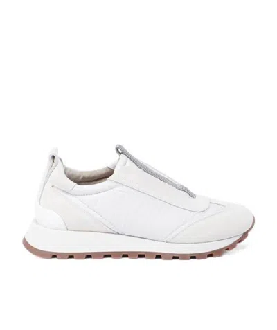 BRUNELLO CUCINELLI BRUNELLO CUCINELLI EMBELLISHED TRACK SNEAKERS