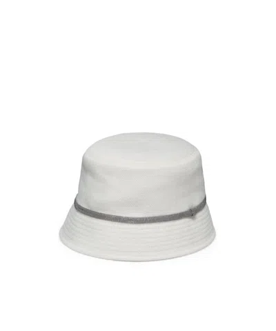 Brunello Cucinelli Bead-embellished Pull-on Bucket Hat