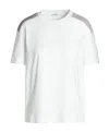 Brunello Cucinelli Bead-trim Short-sleeve T-shirt In White