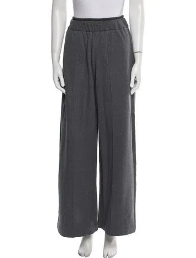 Pre-owned Brunello Cucinelli Beaded Accents Sweatpants In Gray