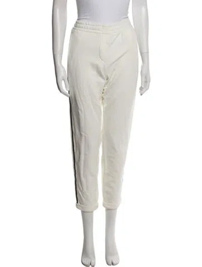 Pre-owned Brunello Cucinelli Beaded Accents Sweatpants In Neutral