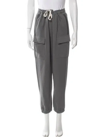 Pre-owned Brunello Cucinelli Beaded Accents Sweatpants W/ Tags In Gray