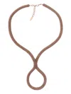 Brunello Cucinelli Beaded-detailing Necklace In Gold