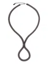 Brunello Cucinelli Beaded Necklace In Black