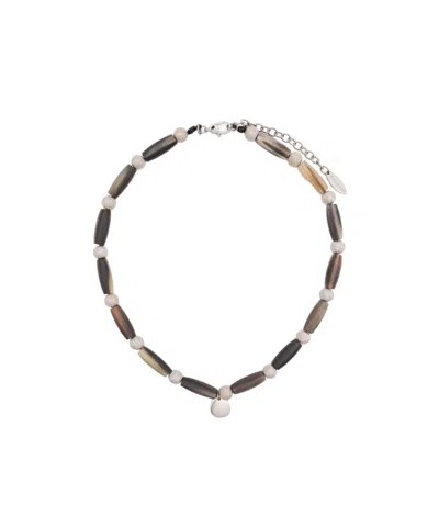Brunello Cucinelli Beaded Necklace In Yellow