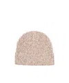 Brunello Cucinelli Ribbed Cashmere Beanie In Neutral