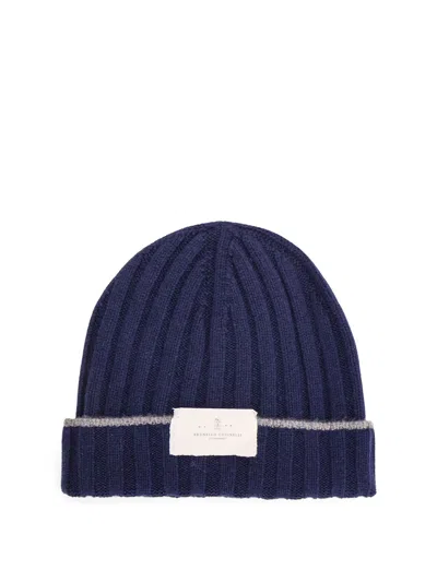 BRUNELLO CUCINELLI BEANIE CASHMERE HAT
