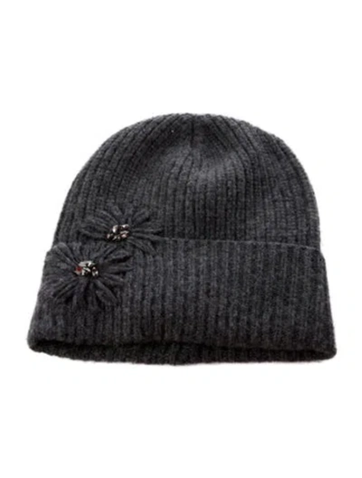 Pre-owned Brunello Cucinelli Beanie In Gray