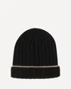 Brunello Cucinelli Beanie Hat In Black