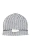 Brunello Cucinelli Beanie Hat In Grey