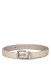 Brunello Cucinelli Beige Alligator Tip Belt