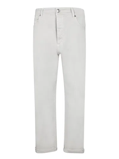 Brunello Cucinelli Beige Bull Trousers In Multi