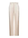 Brunello Cucinelli Women The Loose Barrel Jean Denim Trousers In Neutral