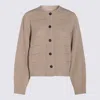 Brunello Cucinelli Beige Cashmere Knitwear
