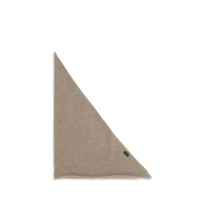 Brunello Cucinelli Beige Cashmere Scarf In Neutral