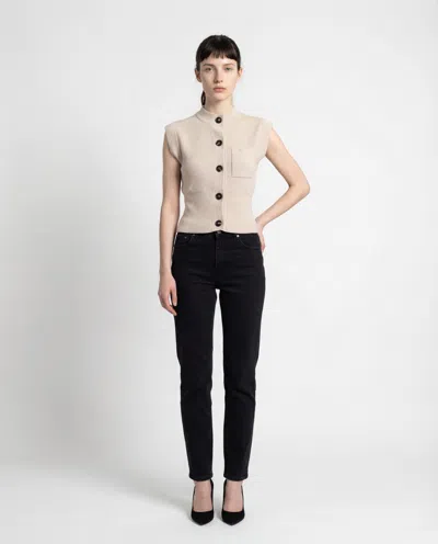 Brunello Cucinelli Beige Cashmere Women's Sweater In Brown