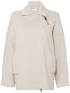 Brunello Cucinelli Dolman-sleeve Cardigan In Beige
