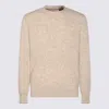 Brunello Cucinelli Sweaters Light And Natural In White
