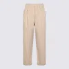 Brunello Cucinelli Beige Cotton Pants