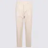 BRUNELLO CUCINELLI BEIGE COTTON PANTS