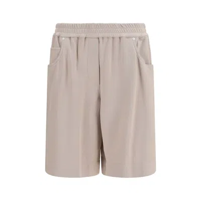 Brunello Cucinelli Beige Cotton Shorts