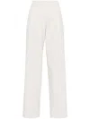 Brunello Cucinelli Monili Chain Detail Jeans In Beige