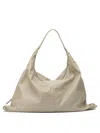 Brunello Cucinelli Soft Structure Shoulder Bag With Single Handle In Neutral