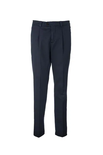 BRUNELLO CUCINELLI MEN'S GARMENT-DYED LEISURE FIT TROUSERS IN AMERICAN PIMA COTTON