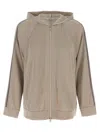 Brunello Cucinelli Monile Sweatshirt Beige In Beige