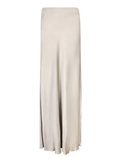 BRUNELLO CUCINELLI SATIN CADY MERMAID SKIRT