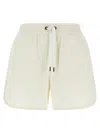 Brunello Cucinelli Sweatshirt Shorts Bermuda And Short In Beige