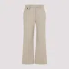 Brunello Cucinelli Mid-rise Straight Jeans In Beige