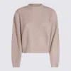 BRUNELLO CUCINELLI BEIGE WOOL KNITWEAR