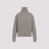 Brunello Cucinelli Wool Cashmere Silk Pullover In Gray