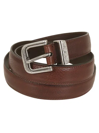 Brunello Cucinelli Belt In Brown