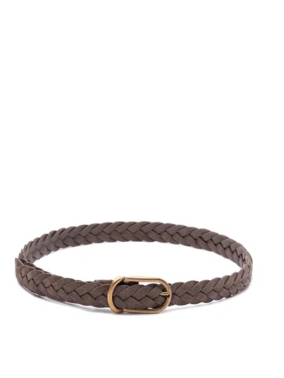 Brunello Cucinelli Belt In Gris