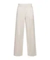 Brunello Cucinelli Belted Pleated Trousers