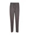 Brunello Cucinelli Belt-loop Casual Pants In Black